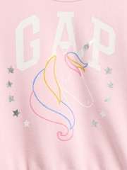 Gap French Terry Logo Sweatshirt (6mths-5yrs) - Obraz 4 z 4
