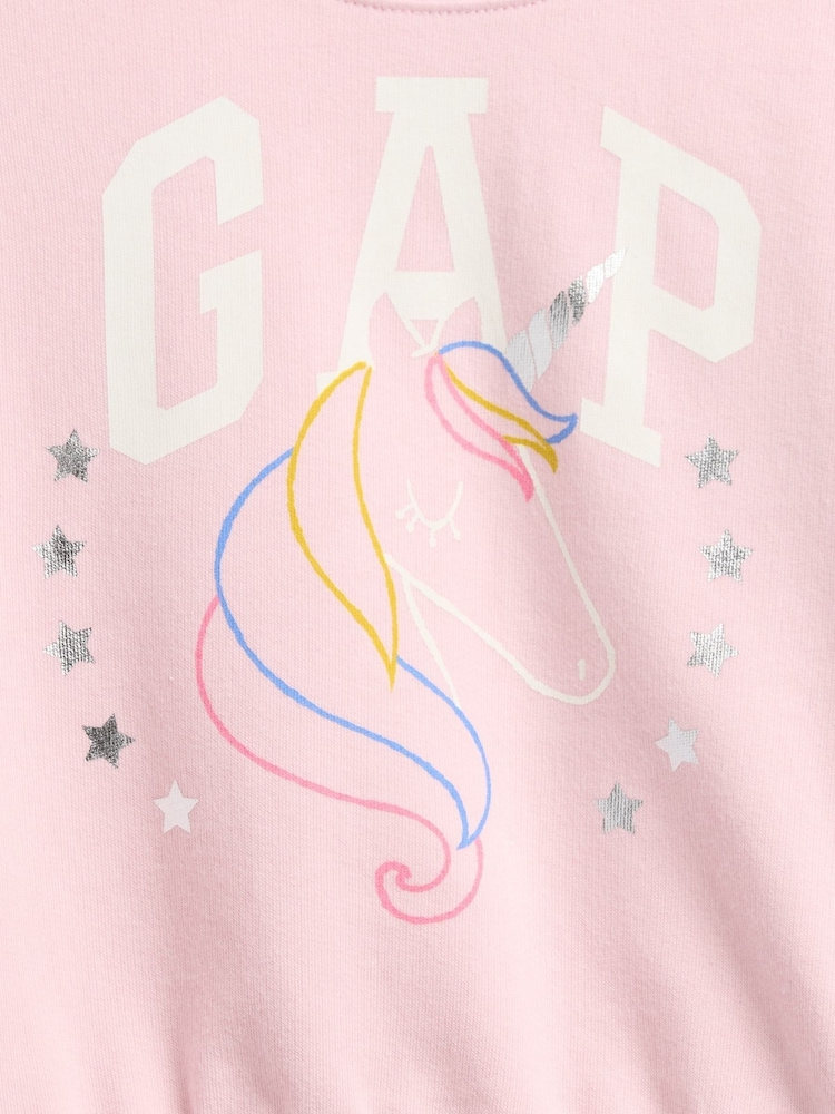 Gap French Terry Logo Sweatshirt (6mths-5yrs) - Obraz 4 z 4