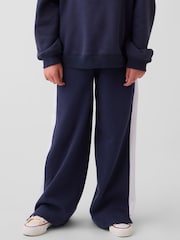 Gap Navy/White VintageSoft Baggy Varsity Joggers (4-13yrs) - Image 1 of 5