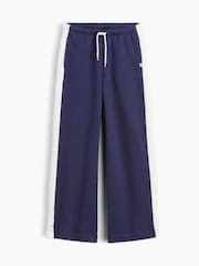 Gap Navy/White VintageSoft Baggy Varsity Joggers (4-13yrs) - Image 4 of 5