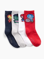 Gap Red Marvel Avengers Crew Socks 4-Pack - Image 1 of 1