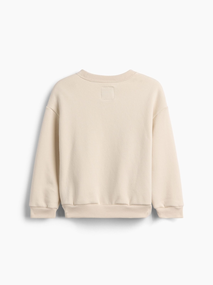 Cream Minnie Mouse - Gap Disney Logo Sweatshirt (6mths-5yrs) - Bilde 2 av 3 Cream Minnie Mouse - Gap Disney Logo Sweatshirt (6mths-5yrs) - Bilde 2 av 3