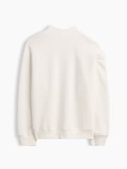 Vit - Gap Oversized Mock Neck Logo Sweatshirt (4-13yrs) - Bild 2 av 3