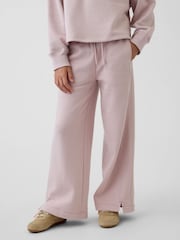 Gap Pink VintageSoft Baggy Varsity Joggers (4-13yrs) - Image 1 of 5