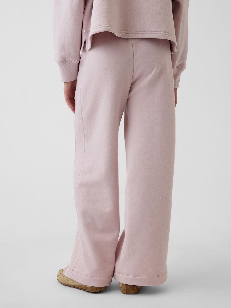 Gap Pink VintageSoft Baggy Varsity Joggers (4-13yrs) - Image 2 of 5 Gap Pink VintageSoft Baggy Varsity Joggers (4-13yrs) - Image 2 of 5