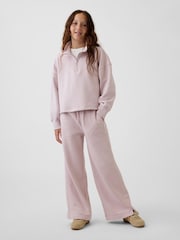 Gap Pink VintageSoft Baggy Varsity Joggers (4-13yrs) - Image 3 of 5