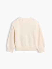 Gap Cream Brannan Bear Crew Neck Jumper (6mths-5yrs) - Image 2 of 3
