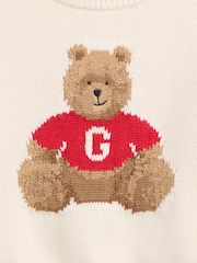 Gap Cream Brannan Bear Crew Neck Jumper (6mths-5yrs) - Image 3 of 3