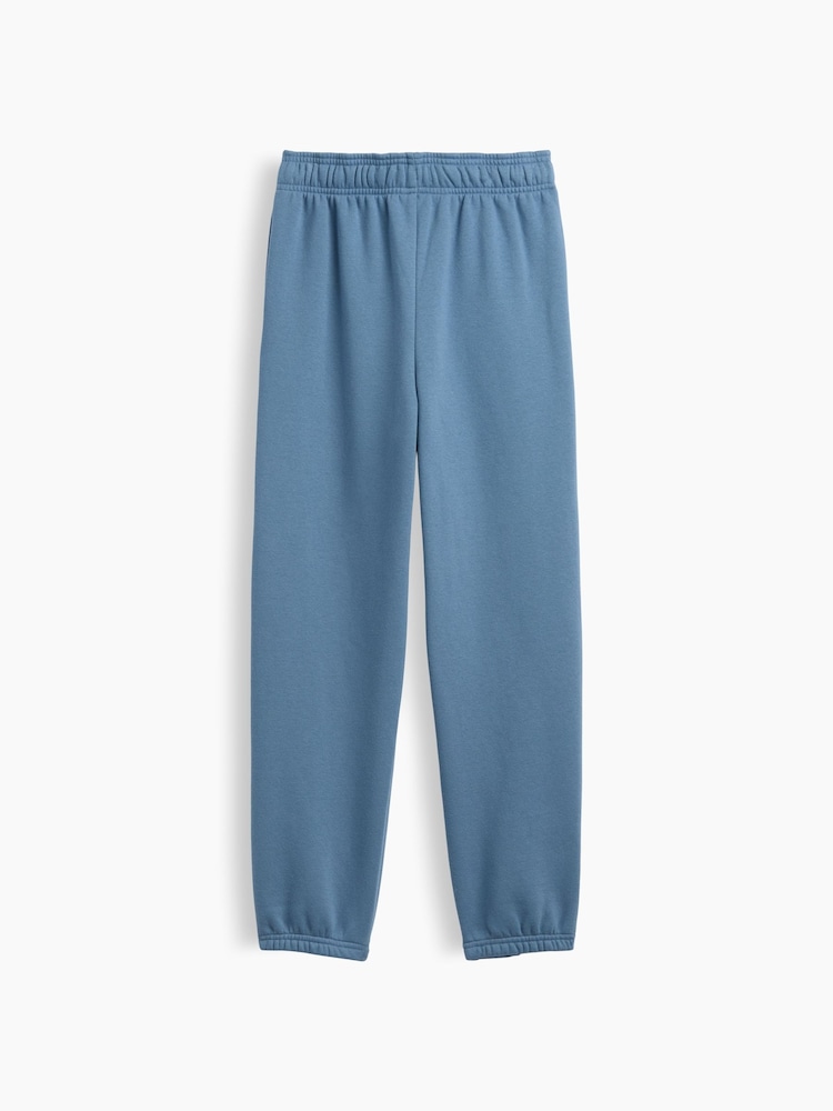 Albastru - Gap Relaxed Logo Pantaloni sport (4-13yrs) - Imaginea 2 din 3