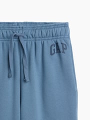 Albastru - Gap Relaxed Logo Pantaloni sport (4-13yrs) - Imaginea 3 din 3