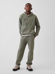 Gap Khaki Green Relaxed Logo Joggers (4-13yrs) - Image 3 of 5