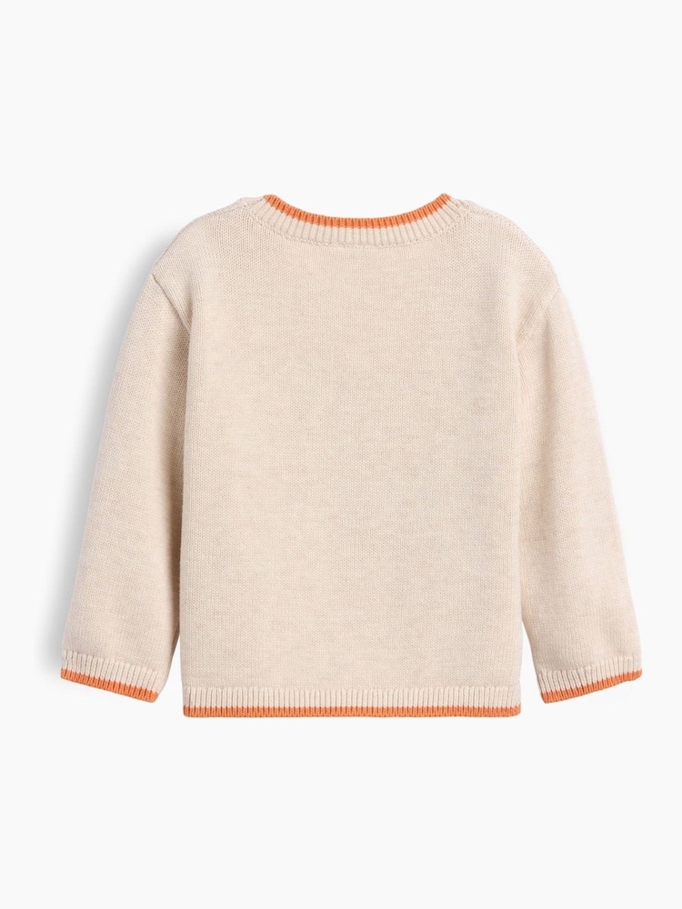 Gap Brannan Bear Pumpkin Trøje (0-24mdr.) - Billede 2 af 2 Gap Brannan Bear Pumpkin Trøje (0-24mdr.) - Billede 2 af 2
