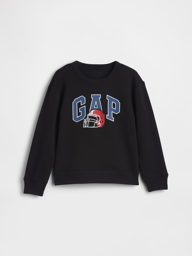 Nero - Gap Relaxed Logo Sweatshirt (4-13yrs) - Immagine 1 di 3 Nero - Gap Relaxed Logo Sweatshirt (4-13yrs) - Immagine 1 di 3