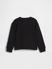 Nero - Gap Relaxed Logo Sweatshirt (4-13yrs) - Immagine 2 di 3