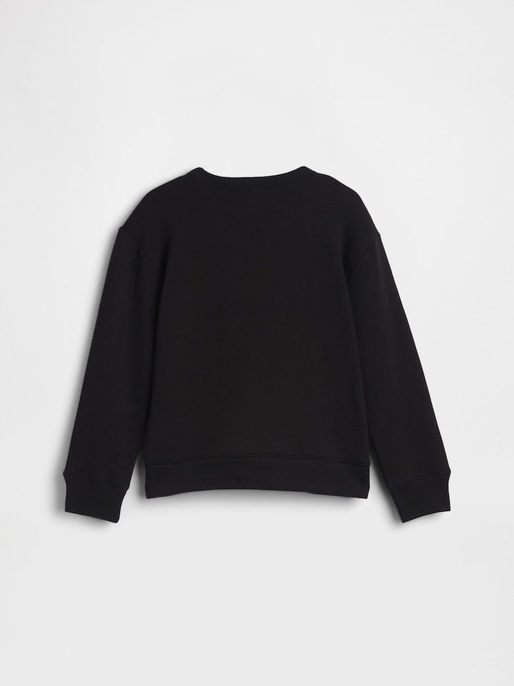 Nero - Gap Relaxed Logo Sweatshirt (4-13yrs) - Immagine 2 di 3 Nero - Gap Relaxed Logo Sweatshirt (4-13yrs) - Immagine 2 di 3