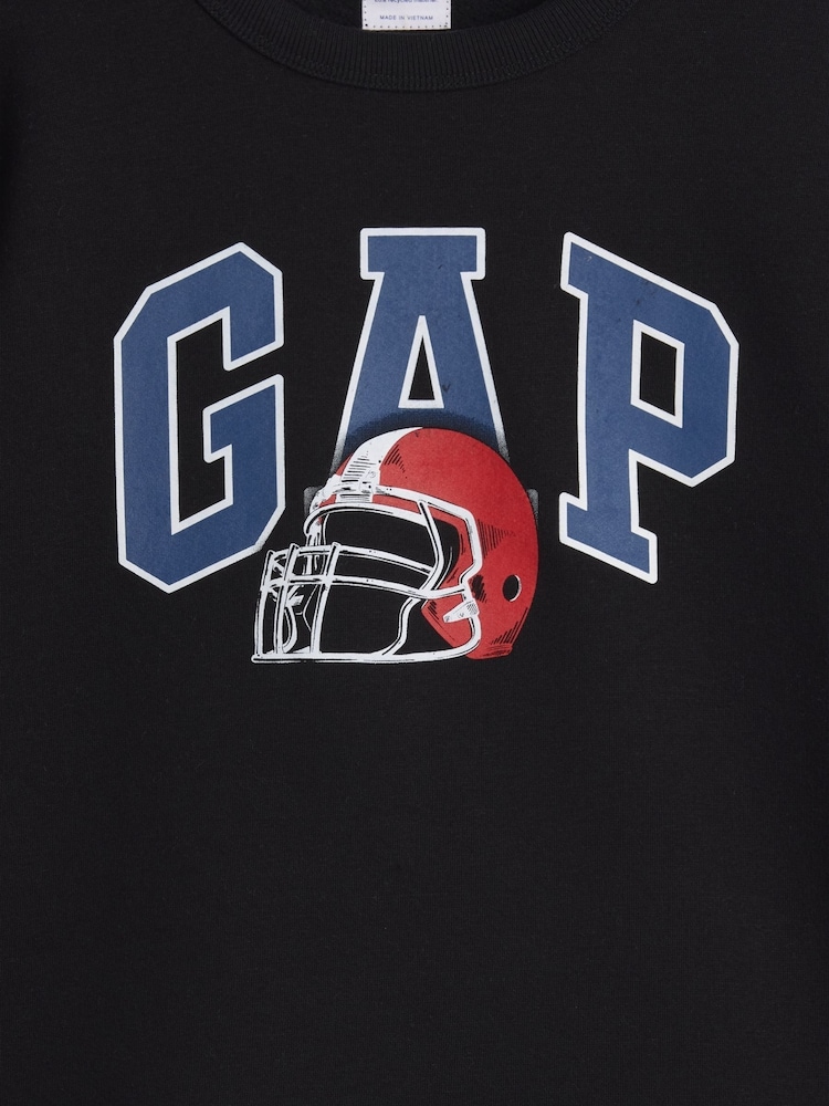 Nero - Gap Relaxed Logo Sweatshirt (4-13yrs) - Immagine 3 di 3 Nero - Gap Relaxed Logo Sweatshirt (4-13yrs) - Immagine 3 di 3
