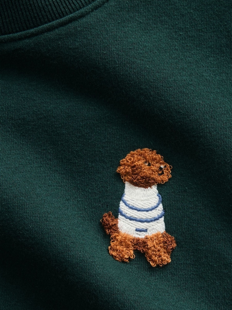 Gap Green Dog Vintage Soft Wedge Sweatshirt (4-13yrs) - Image 5 of 5 Gap Green Dog Vintage Soft Wedge Sweatshirt (4-13yrs) - Image 5 of 5