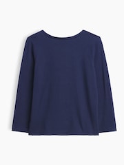Gap Navy Art Graphic Long Sleeve T-Shirt (6mths-5yrs) - Image 2 of 3