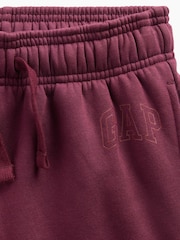 Gap Burgundy Red Relaxed Logo Joggers (4-13yrs) - Image 3 of 3