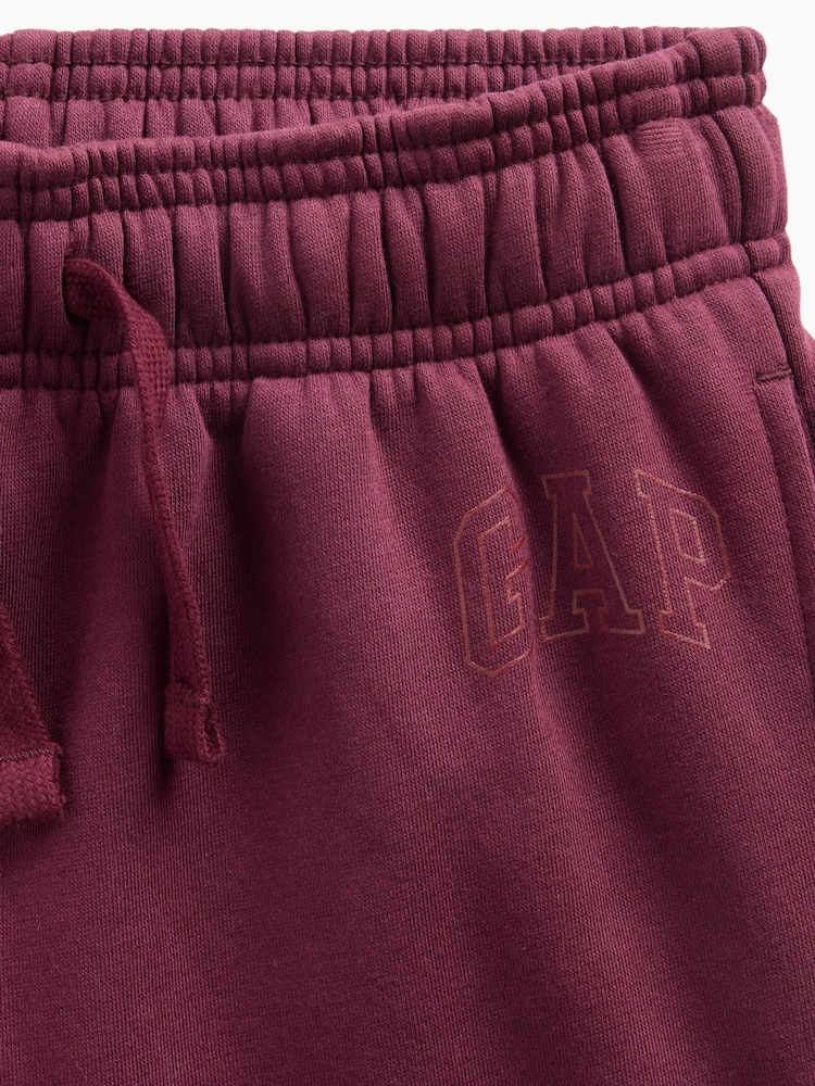 Gap Burgundy Red Relaxed Logo Joggers (4-13yrs) - Image 3 of 3
