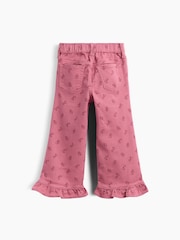 Rosa a fiori - Jeans Gap Stride con orlo arricciato (6mesi-5anni) - Immagine 3 di 3