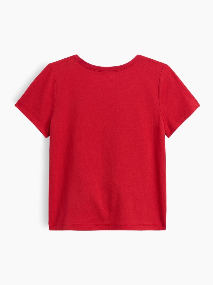Gap Red Graphic Short Sleeve T-Shirt (6mths-5yrs) - Image 2 of 3 Gap Red Graphic Short Sleeve T-Shirt (6mths-5yrs) - Image 2 of 3