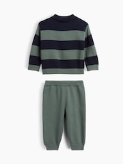 Gap Stripe Polo Jumper Outfit Set (0-24mths) - Immagine 2 di 2