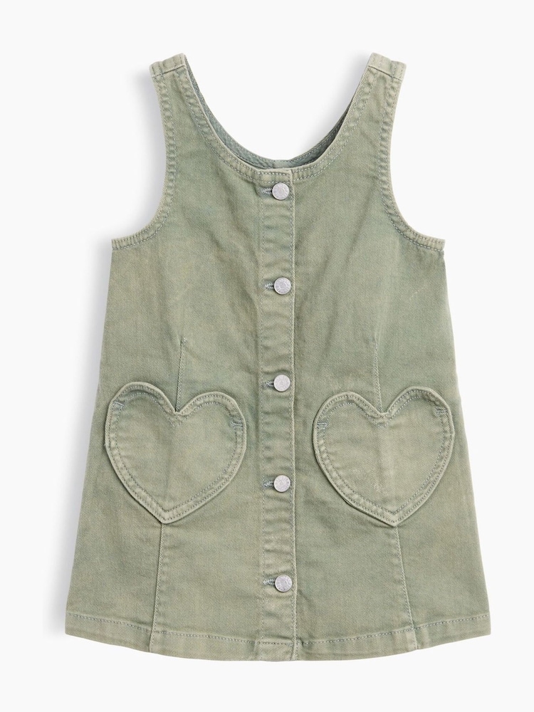 Gap – Jeans-Etuikleid mit Herztasche (6M.–5J.) - Bild 2 von 3 Gap – Jeans-Etuikleid mit Herztasche (6M.–5J.) - Bild 2 von 3