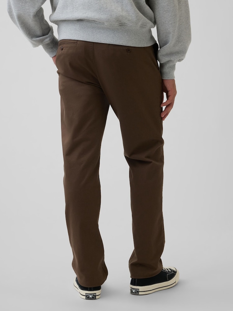 Gap Brown Modern Straight Chinos - Image 2 of 6 Gap Brown Modern Straight Chinos - Image 2 of 6