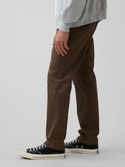 Gap Brown Modern Straight Chinos - Image 3 of 6