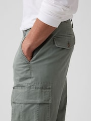Gap Green Essential Straight Cargo Trousers - Image 5 of 6