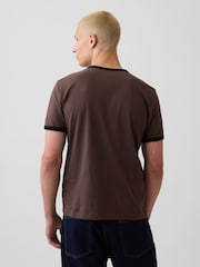 Gap Brown Classic Short Sleeve T-Shirt - Image 2 of 4
