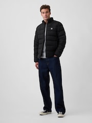 Gap Black Relaxed Puffer Jacket - Image 3 of 4