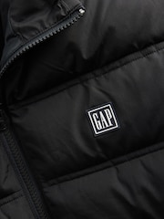Gap Black Relaxed Puffer Jacket - Image 4 of 4