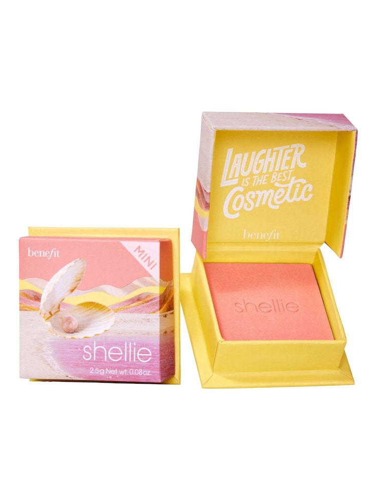 Benefit Pink Shellie Warm Powder Blusher Travel Size - Image 1 of 5