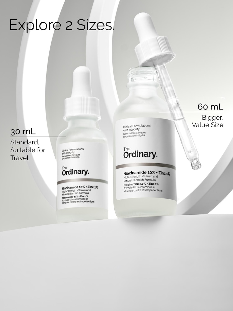 The Ordinary Niacinamide Serum 10% + Zinc 1% 60ml - Image 10 of 10 The Ordinary Niacinamide Serum 10% + Zinc 1% 60ml - Image 10 of 10