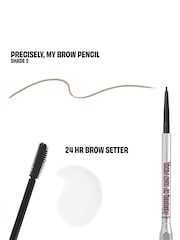 Benefit Minis Bigtime Brow Precisely My Brow Setting Brow Gel Worth 29 - Image 3 of 5