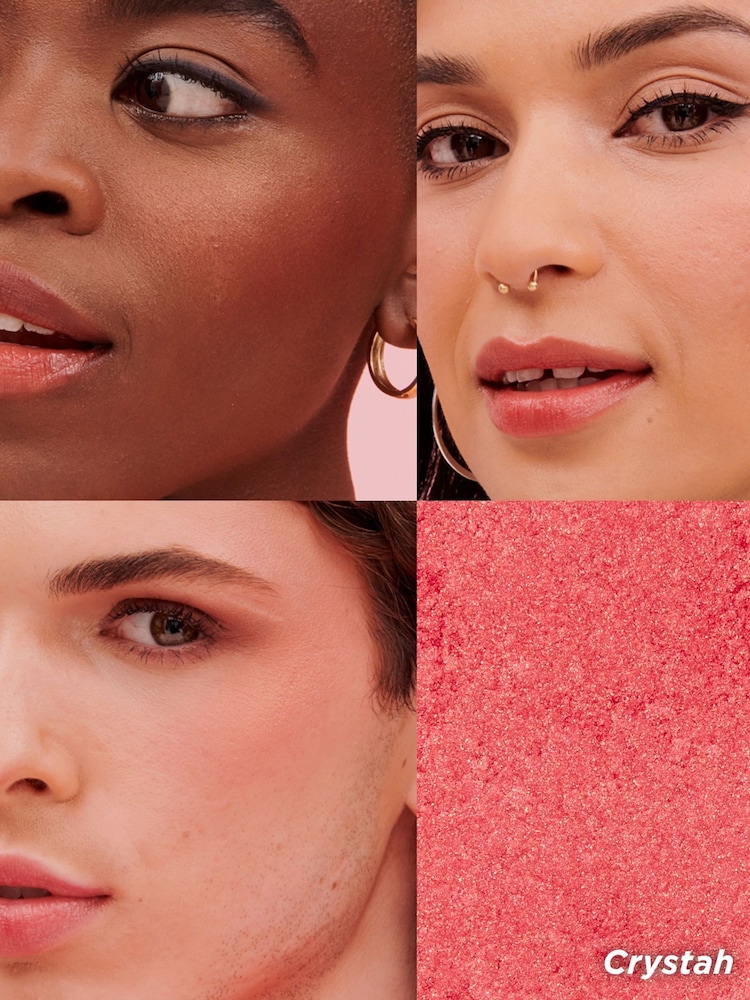 Benefit Crystah Strawberry Pink Powder Blusher Travel Size - Image 2 of 5