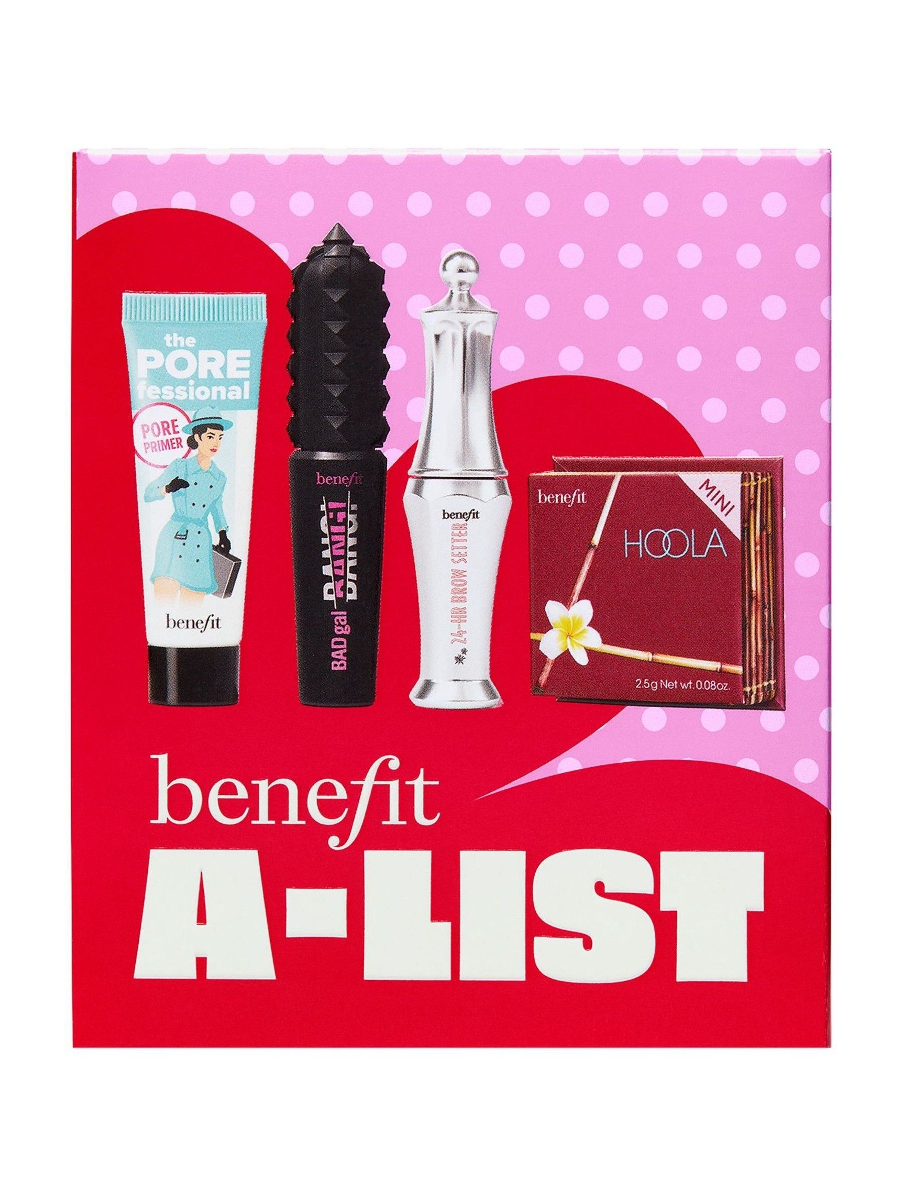 Benefit A List Full Glam Kit Makeup Gift Set