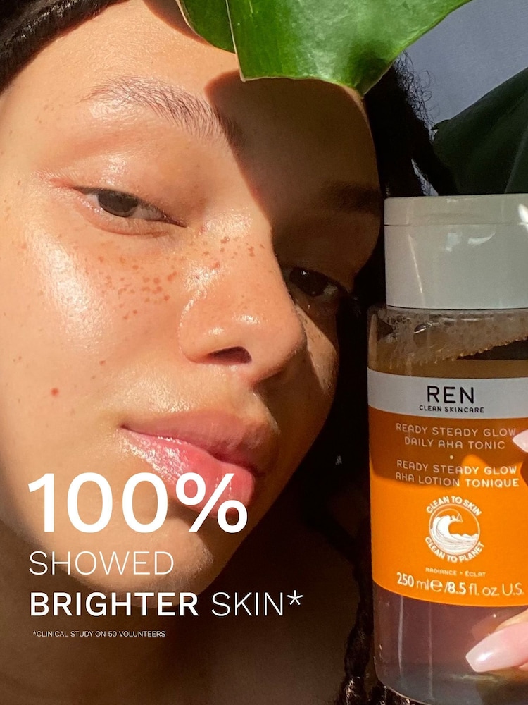 REN Ready Steady Glow Tonic 250ml - Image 2 of 6