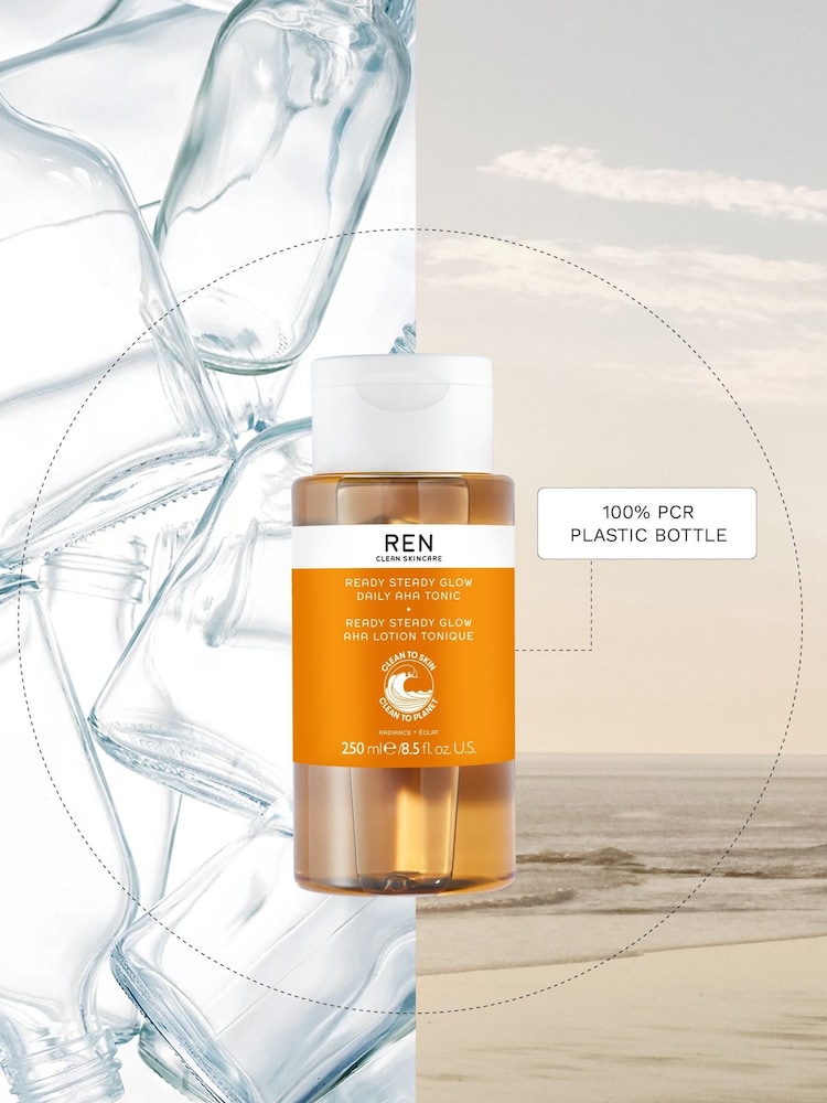 REN Ready Steady Glow Tonic 250ml - Image 6 of 6