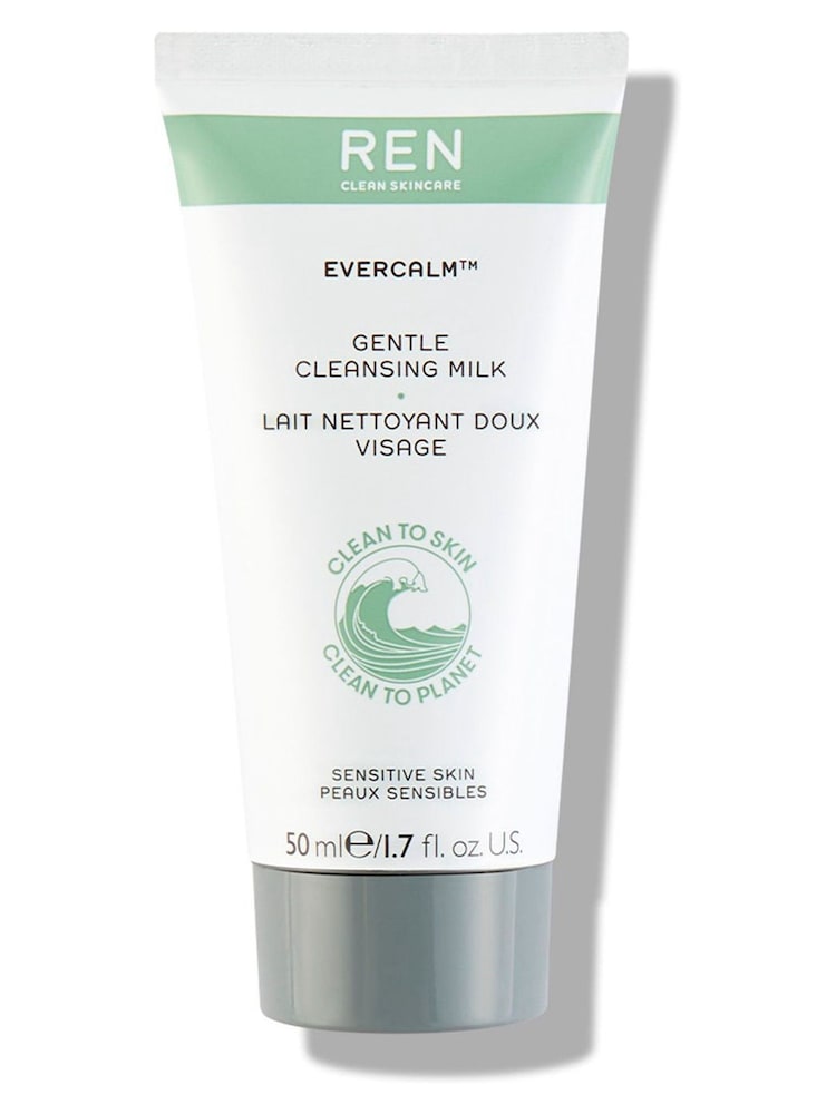 REN Evercalm™ Gentle Cleansing Milk 50ml - Image 1 of 3