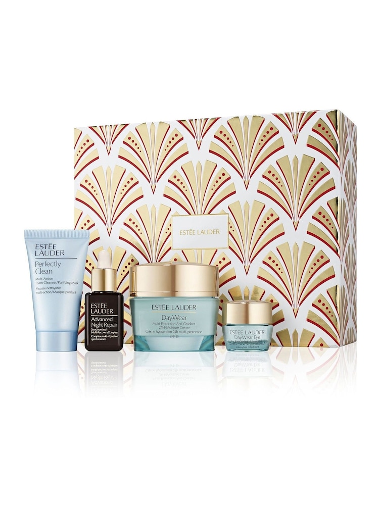 Estée Lauder DayWear Moisturiser 4-Piece Skincare Gift Set (Worth £98) - Image 1 of 2