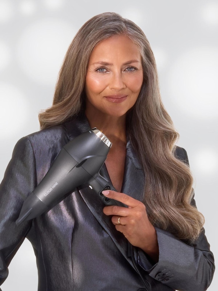 CLOUD NINE Starlight Grey The Airshot Starlight Collection Hair Dryer - Image 2 of 5