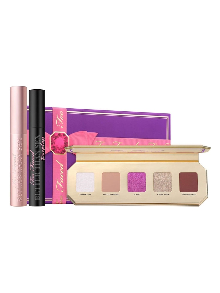 Too Faced You're A Gem! 3 Piece Eye Makeup Set (Worth £80) - Image 1 of 8