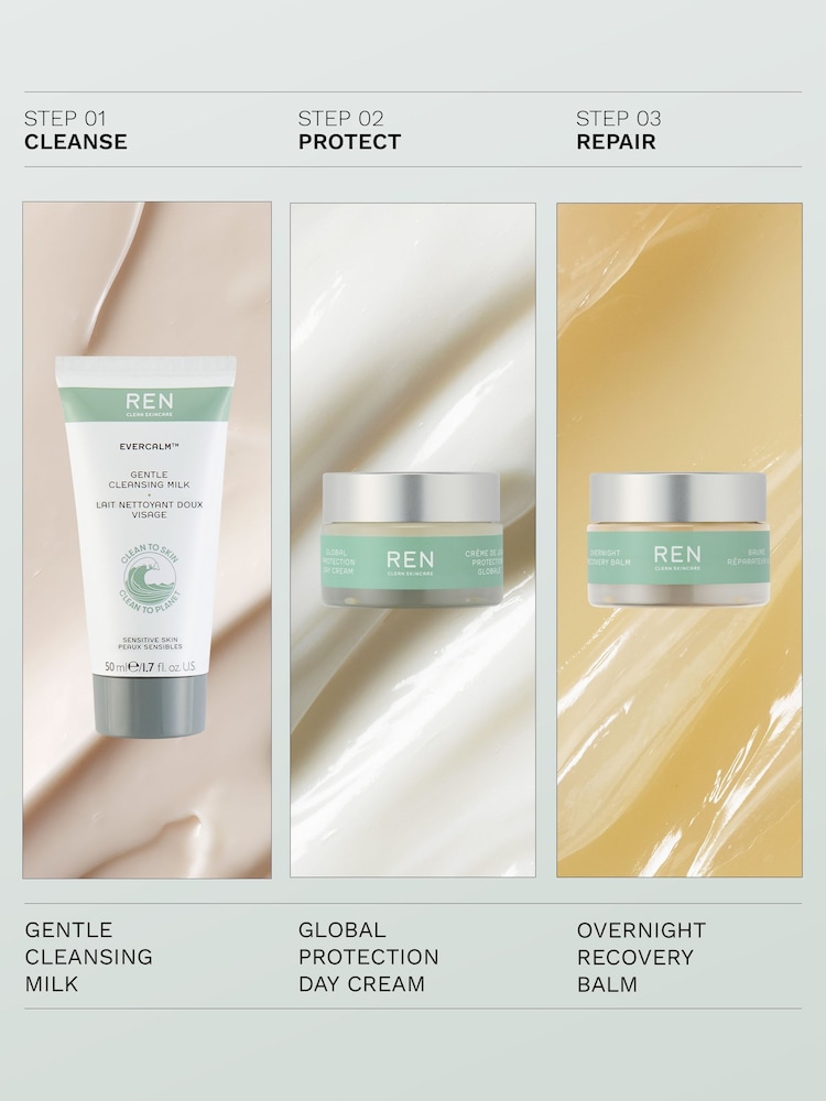 REN Sensitive Skin Heroes Starter Kit (Worth £47) - Image 4 of 4