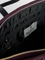 Barbour® Brown Quilted Tote Bag - Image 5 of 5