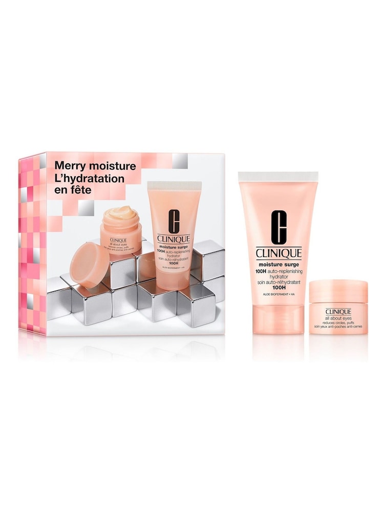 Clinique Merry Moisture: Hydrating Skincare Gift Set (Worth over £37) - Image 1 of 5