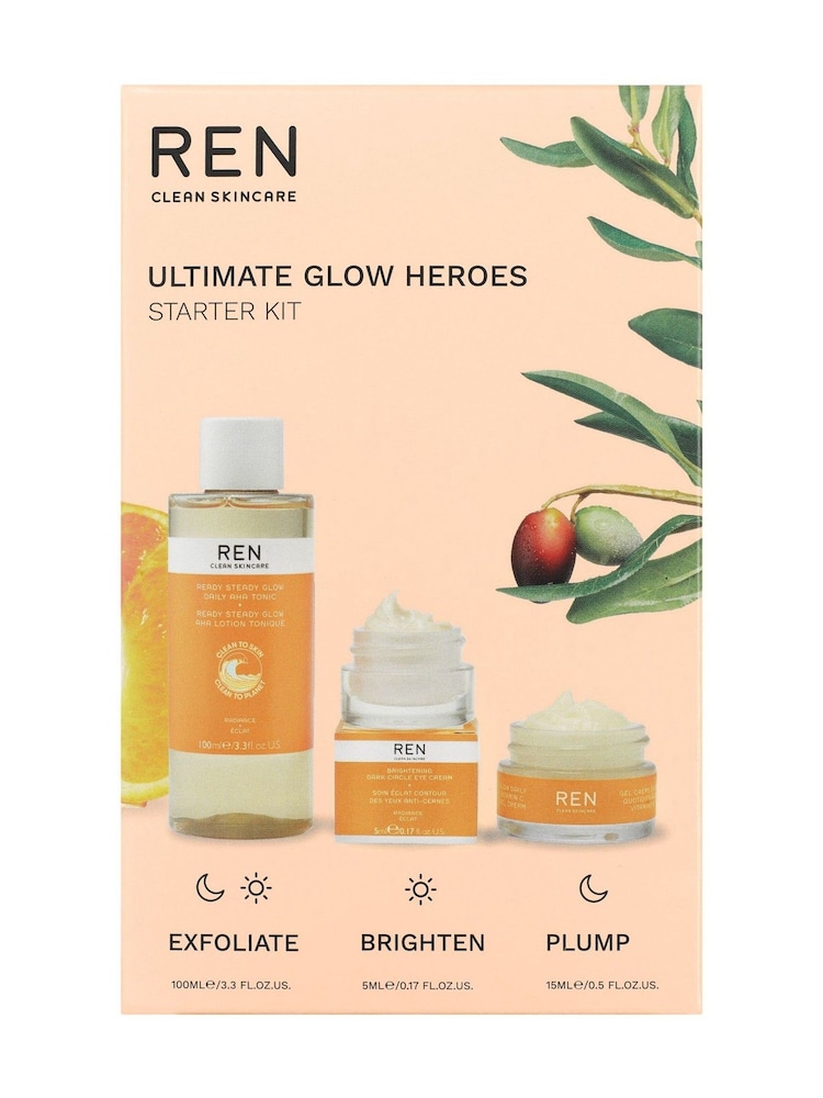 REN Ultimate Glow Heroes Starter Kit (Worth £48) - Image 2 of 4