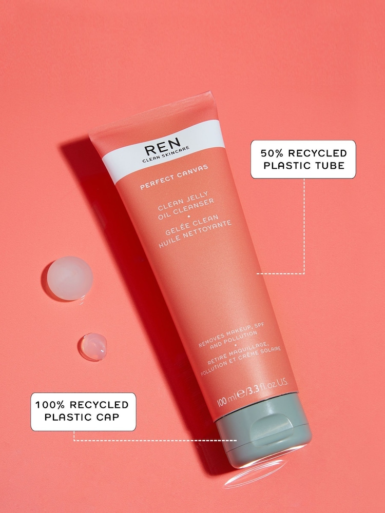 REN Perfect Canvas Clean Jelly Oil Cleanser 100ml - Image 1 of 6